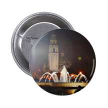 Balboa parkt Turm-Brunnen-Nacht Anstecknadelbuttons