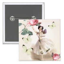 Ballerina-Fee Anstecknadel