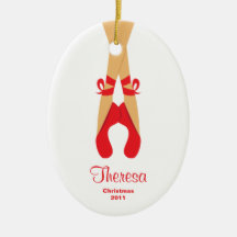 Ballerina-Weihnachtsverzierung Weihnachtsbaum Ornament