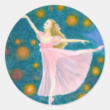 Ballett-Aufkleber - Clara