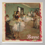 Ballett-Vintager Kunst-Druck Plakate