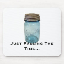 BallJar, die Zeit gerade führend… Mousepad
