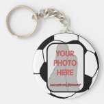 Ballon de football personnalisable Keychains de ph Porte-clé
