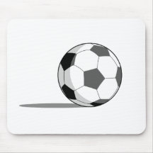 Ballon de football tapis de souris