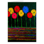 Ballon-und Blumen-Einladungs-Karte