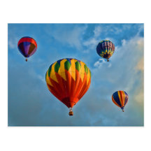 Ballons de Plainville Carte Postale