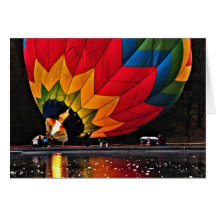 Balluminaria Cincinnati OH Carte De Vœux