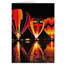 Balluminaria Cincinnati OH Carte De Vœux