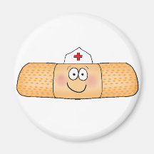 Bandage d'aide de bande de Whimsicla avec le chape Magnets Pour Réfrigérateur