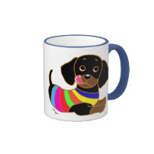 Bande dessinée 2 de teckel tasse
