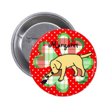Bande dessinée amicale Labrador de laboratoire jau Pin's
