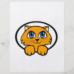Bande dessinée de chaton de bébé prospectus personnalisés