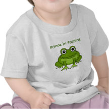 Bande dessinée mignonne de grenouille - prince dan t-shirts