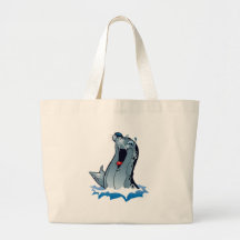 Bande dessinée mignonne de phoque sac