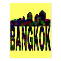 Bangkok Postkarte