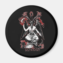 Baphomet Kühlschrankmagnete