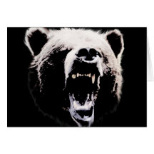 Bär Grußkarte