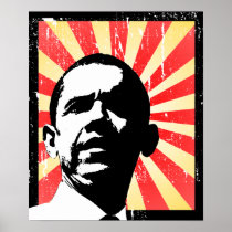 BARACK OBAMA PROPAGANDA-PLAKAT