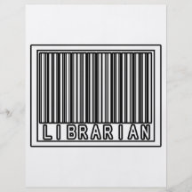 Barcode-Bibliothekar Flyerdruck