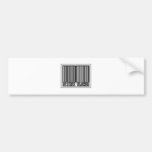 Barcode-Lehrer für Wissenschaft Autoaufkleber