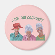 Bargeld für Coiffures Magnets