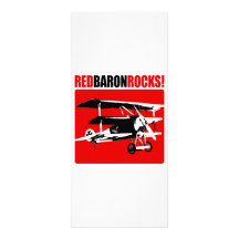 Baron rouge Rocks ! Carte Double