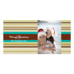 Barre le carte photo de Joyeux Noël Photocarte Personnalisée