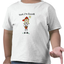Baseball bin ich gute T-Shirts und Geschenke