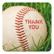 Baseball danken Ihnen Aufkleber