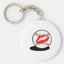 Baseball-Lippen Schlüsselbänder