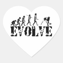 Baseball-Sport-Evolutions-Kunst Aufkleber