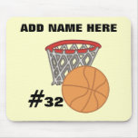Basket-ball personnalisable Mousepad Tapis De Souris