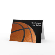 Basketball danken Ihren Team-Karten