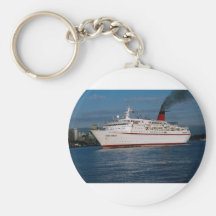 Bateau de croisière "princesse de Cunard " Porte-clefs