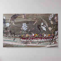 Bateau serré affiches