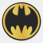 Batman-Klassiker-Logo Runde Aufkleber