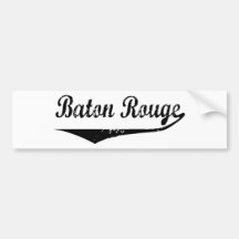 Baton Rouge Autocollant Pour Voiture