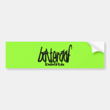 Batteraaf-Schläge Auto Sticker
