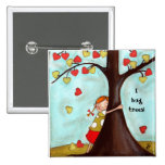 Baum Hugger - Knopf Anstecknadel