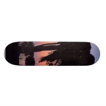 Baum im Sonnenuntergang Personalisierte Decks
