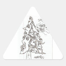 Baum phace sticker
