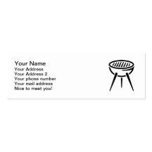 BBQ barbecue Business Cards