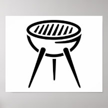 BBQ barbecue Print