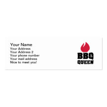 BBQ Queen Business Card