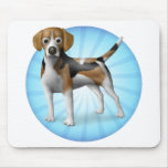 Beagle-Cartoon Mauspads