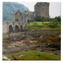 Beau château d'Eileen Donan dans Dornie occidental Carreaux