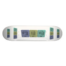 Bébé-Ba-Bi-Es-Baryum-Bismuth-Einsteinium Skateboard