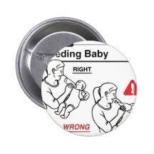 Bébé de alimentation badges avec agrafe
