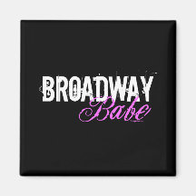 Bébé de Broadway Aimants