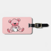Bébé (ours de nounours) étiquettes pour bagages